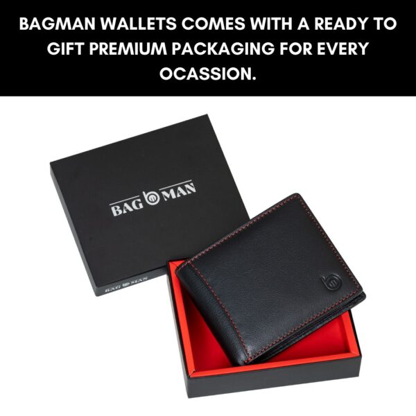 Premium Leather Wallet with Cash and Coin Compartments