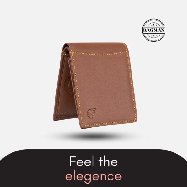 Premium Leather Wallet with Cash and Coin Compartments