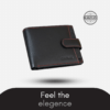 Luxury Handmade Leather Wallet with Rfid Protection