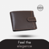 Luxury Handmade Leather Wallet with Rfid Protection