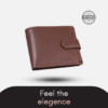 Luxury Handmade Leather Wallet with Rfid Protection