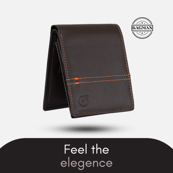 Handmade Leather Wallet with Sleek Modern Design