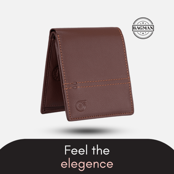 Handmade Leather Wallet with Sleek Modern Design