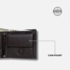 Premium Leather Wallet with Cash and Coin Compartments