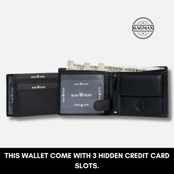 Handmade Leather Wallet with Sleek Modern Design