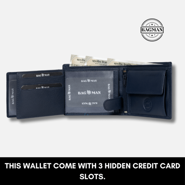 Handmade Leather Wallet with Sleek Modern Design