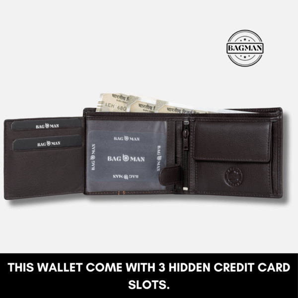 Handmade Leather Wallet with Sleek Modern Design