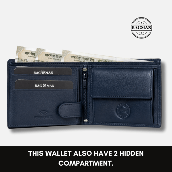 Handmade Leather Wallet with Sleek Modern Design