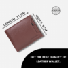 Slim Leather Wallet with Rfid Blocking Technology