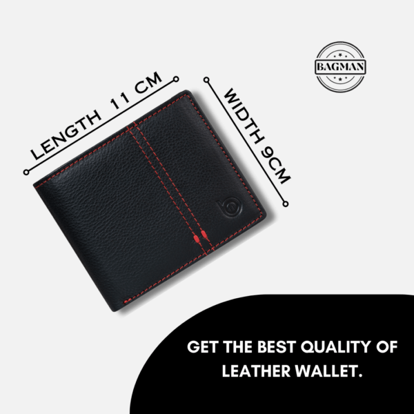 Handmade Leather Wallet with Sleek Modern Design