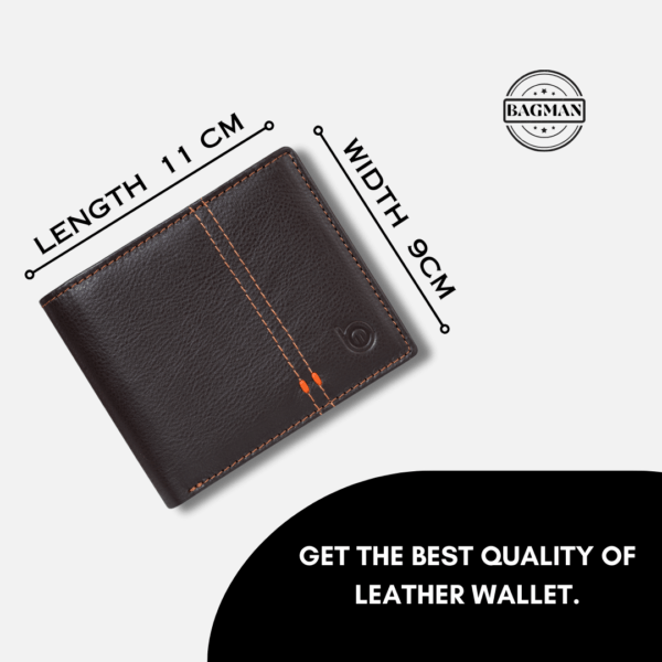 Handmade Leather Wallet with Sleek Modern Design