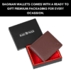 Slim Bifold Leather Wallet Ideal for Travel