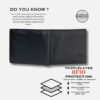 Slim Bifold Leather Wallet Ideal for Travel