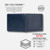 Slim Bifold Leather Wallet Ideal for Travel