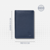 Polished Leather Card Case with Rfid blocking Technology