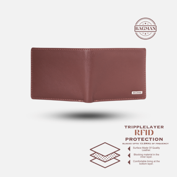 Personalized Leather Wallet with Engraved Monogram