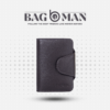 Bagman Elegant Leather Card Case with Polished Finish