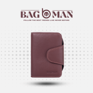 BAGMAN Classic leather card case with minimalist look