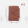 Premium Leather Card Case with Reinforced Edges