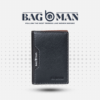 Bagman Classic Black Leather Wallet for Everyday Essentials