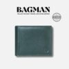 Bagman Premium Leather Wallet with Cash and Coin Compartments