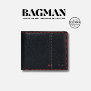 BAGMAN Handmade leather wallet with sleek modern design