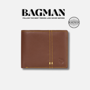 Premium leather billfold wallet for men, crafted to last