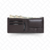 Vegan leather wallet and card holder, eco-conscious and trendy.