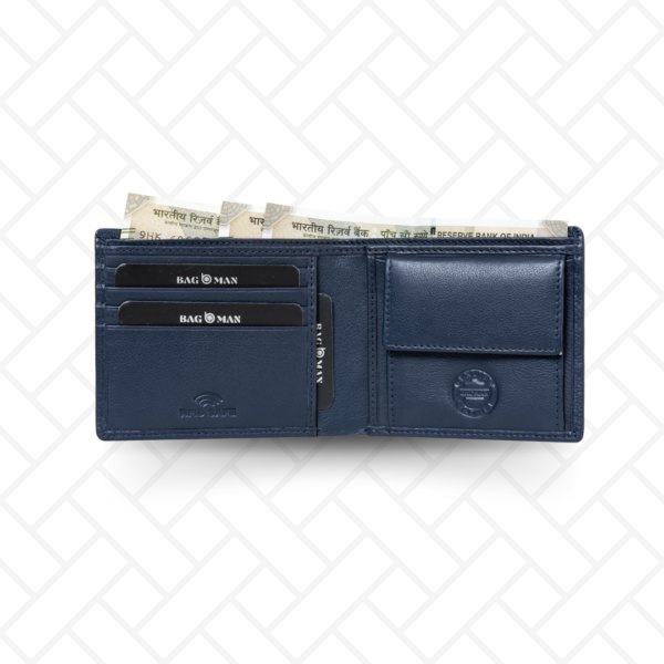 Stylish leather wallet and card holder combo, perfect for modern lifestyles.