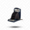 RFID-blocking leather wallet combo, secure and stylish for travelers.