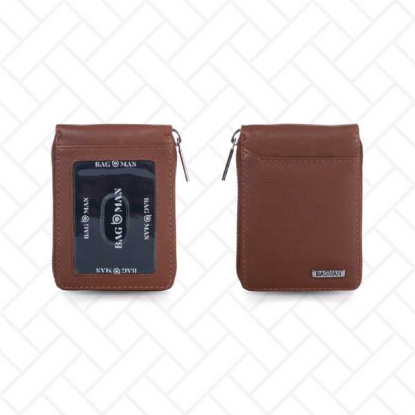 Genuine leather wallet and card holder combo, handmade and durable.