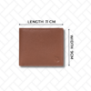 Luxury leather bifold wallet and card holder, perfect for gifting.