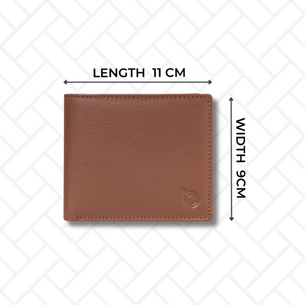 Luxury leather bifold wallet and card holder, perfect for gifting.