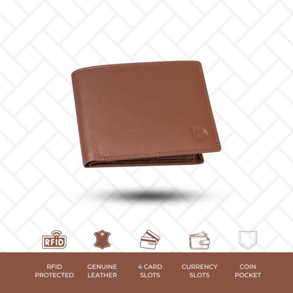 Handcrafted leather wallet and card holder, made with premium materials.